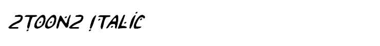 2Toon2 Italic