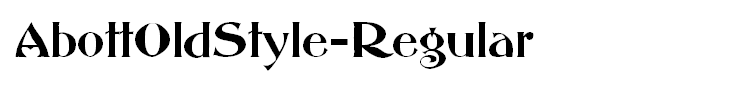 AbottOldStyle-Regular