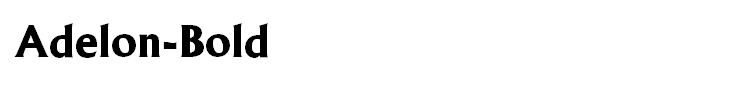 Adelon-Bold