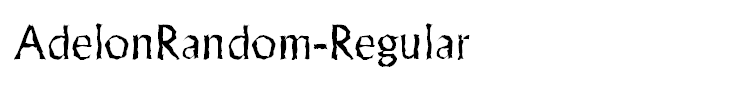 AdelonRandom-Regular