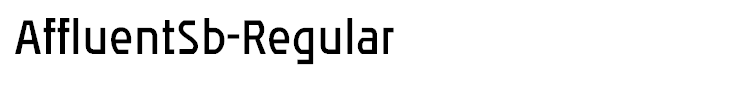 AffluentSb-Regular