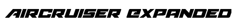 Aircruiser Expanded Italic