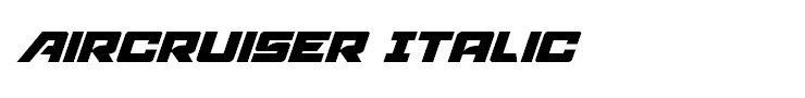 Aircruiser Italic