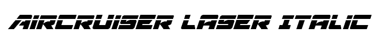 Aircruiser Laser Italic