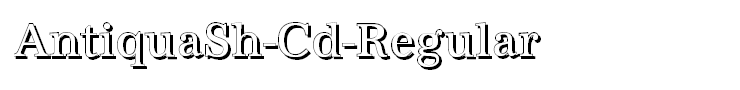 AntiquaSh-Cd-Regular