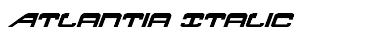 Atlantia Italic
