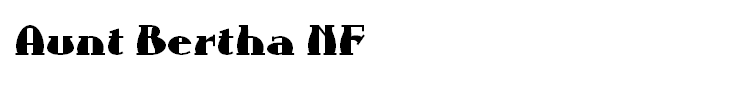 Aunt Bertha NF