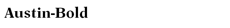 Austin-Bold