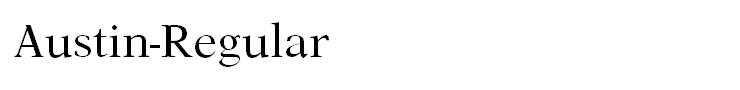 Austin-Regular