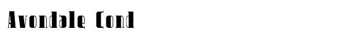 Avondale Cond