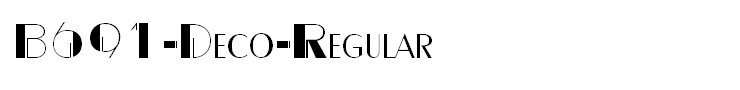 B691-Deco-Regular