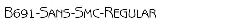 B691-Sans-Smc-Regular
