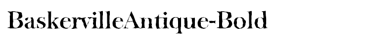 BaskervilleAntique-Bold