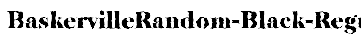 BaskervilleRandom-Black-Regular