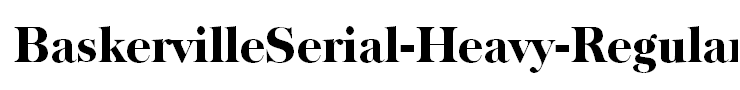 BaskervilleSerial-Heavy-Regular