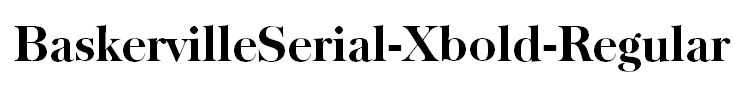 BaskervilleSerial-Xbold-Regular