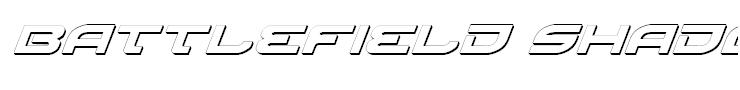 Battlefield Shadow Italic