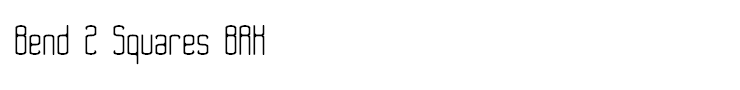 Bend 2 Squares BRK