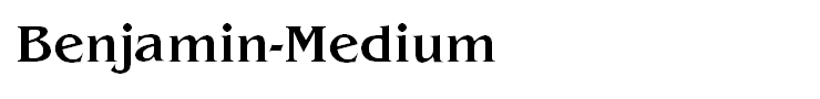 Benjamin-Medium