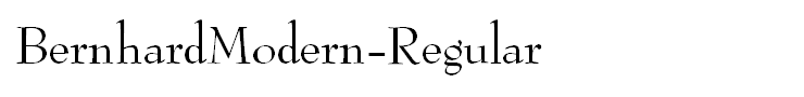 BernhardModern-Regular