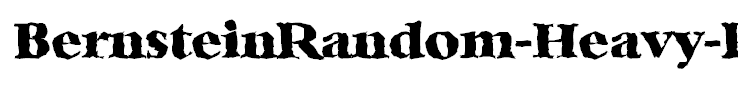 BernsteinRandom-Heavy-Regular