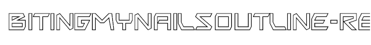 BitingMyNailsOutline-Regular