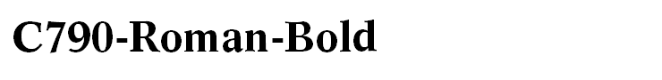 C790-Roman-Bold