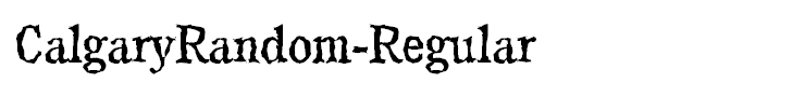 CalgaryRandom-Regular