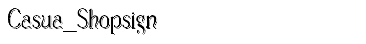 Casua_Shopsign