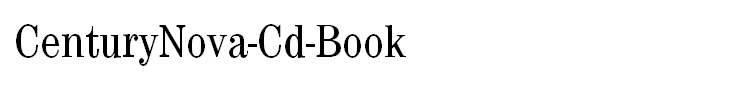 CenturyNova-Cd-Book