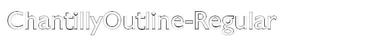 ChantillyOutline-Regular