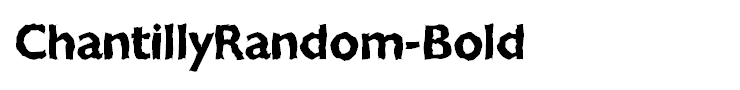 ChantillyRandom-Bold