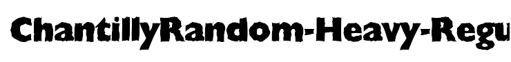 ChantillyRandom-Heavy-Regular