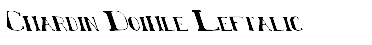 Chardin Doihle Leftalic