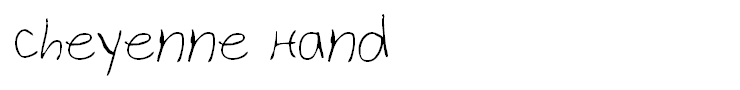 Cheyenne Hand