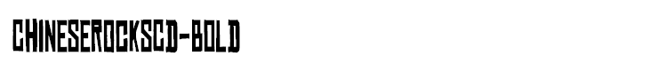 ChineseRocksCd-Bold