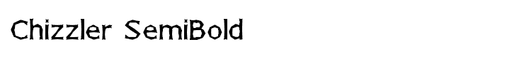 Chizzler SemiBold