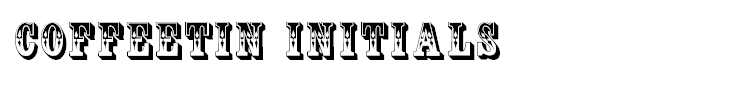 CoffeeTin Initials