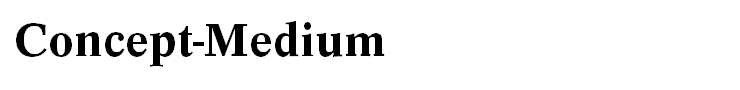 Concept-Medium
