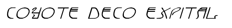 Coyote Deco ExpItal