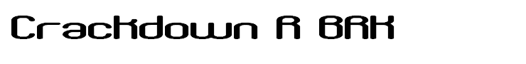 Crackdown R BRK