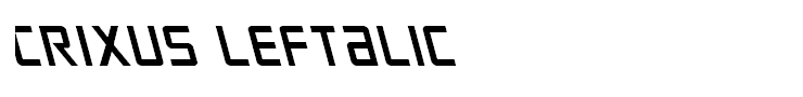 Crixus Leftalic