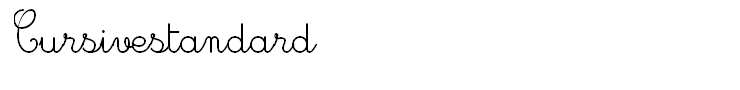 Cursivestandard