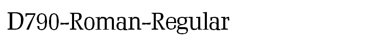 D790-Roman-Regular