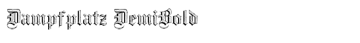 Dampfplatz DemiBold