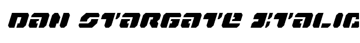 Dan Stargate Italic