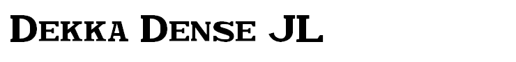 Dekka Dense JL