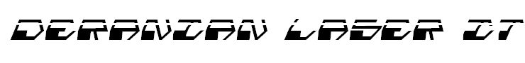 Deranian Laser Italic