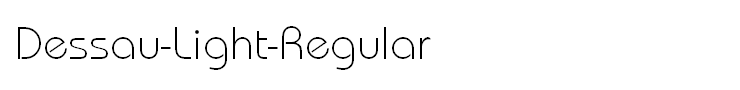 Dessau-Light-Regular