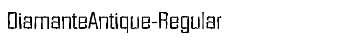 DiamanteAntique-Regular